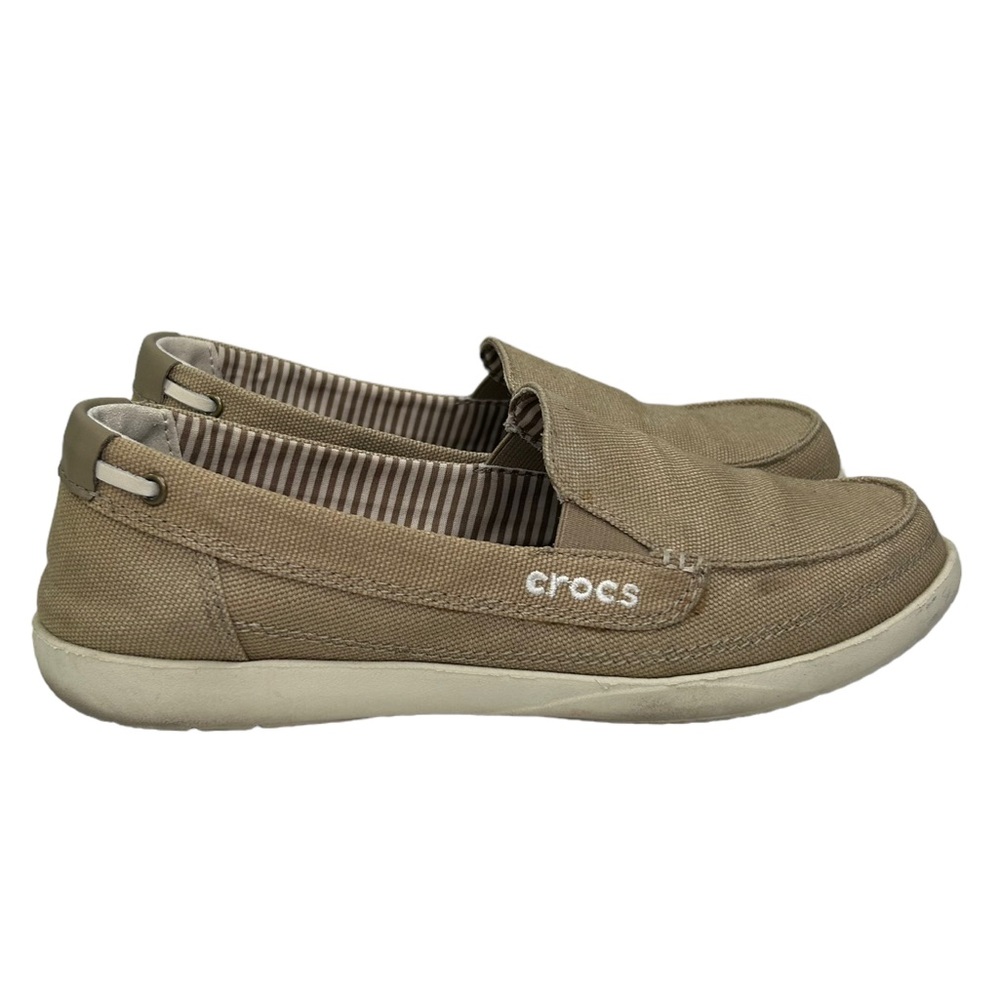 CROCS Tan Loafers for Women
